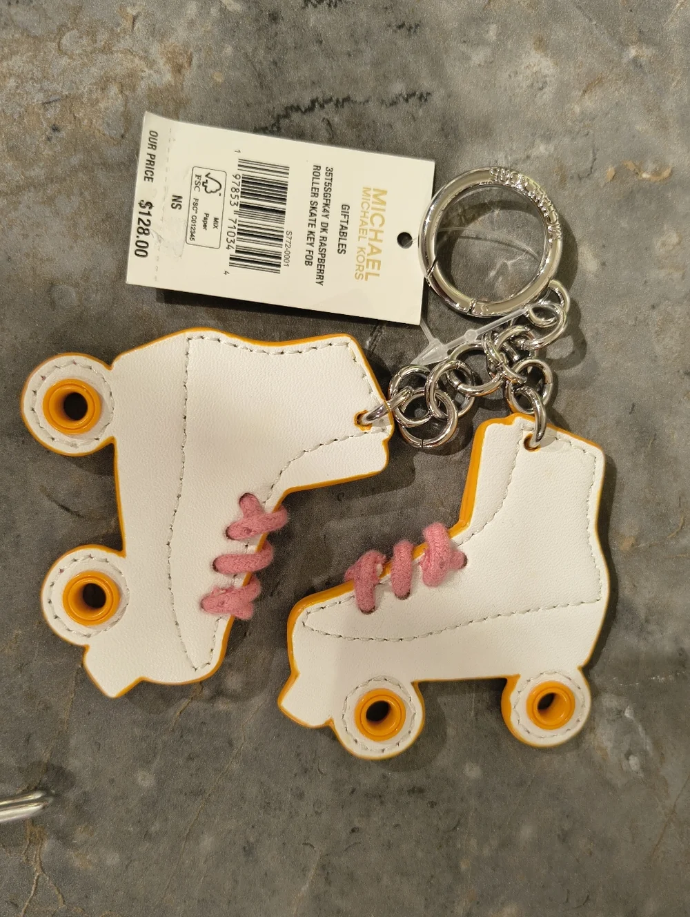 NWT Michael Kors Roller Skate Keychain - Picture 2 of 4
